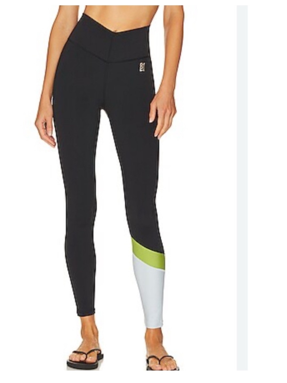 NWOT, P.E Nation Black High-Waist SPRINT TIME LEGGING IN BLACK
